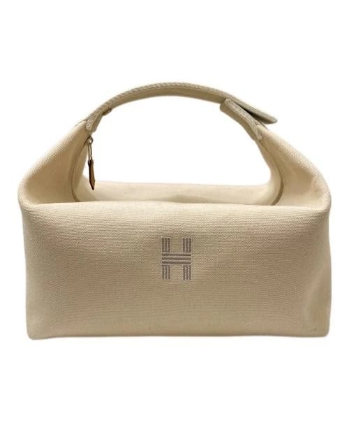 HERMES BRIDE A BRAC GM: HERMES Bride a Brac GM Brand: HERMES Type/Style: Handbag Material: Cotton Color: Beige Size: H:12cm / W:25cm / D:15cm Accessories: None Accessories Notice: When purchasing pre-owned goods,