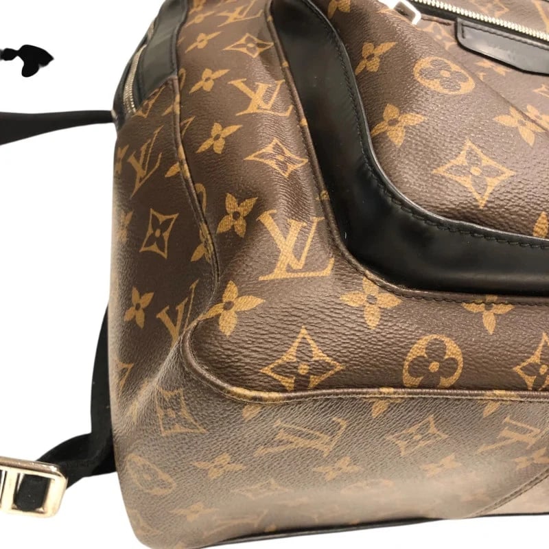 LOUIS VUITTON JOSH BROWN MONOGRAM MACASSAR BACKPACK - 6