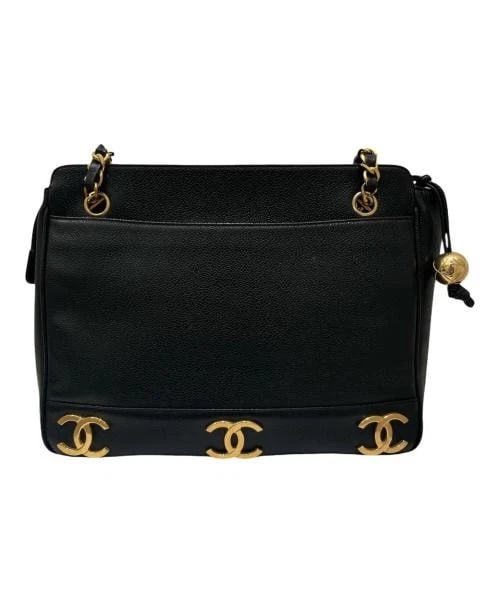 CHANEL TRIPLE COCO MARK TOTE BAG - 2