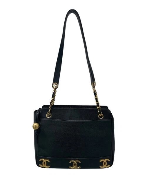 CHANEL TRIPLE COCO MARK TOTE BAG - 5