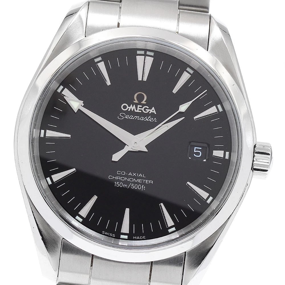 OMEGA SEAMASTER AQUA TERRA COAXIAL AUTOMATIC WATCH: OMEGA Seamaster Aqua Terra Coaxial Automatic Watch Brand: OMEGA Type/Style: Wristwatch Material: Band Material Stainless Steel, Case Material Stainless Steel / Stainless Steel Color: Band Color