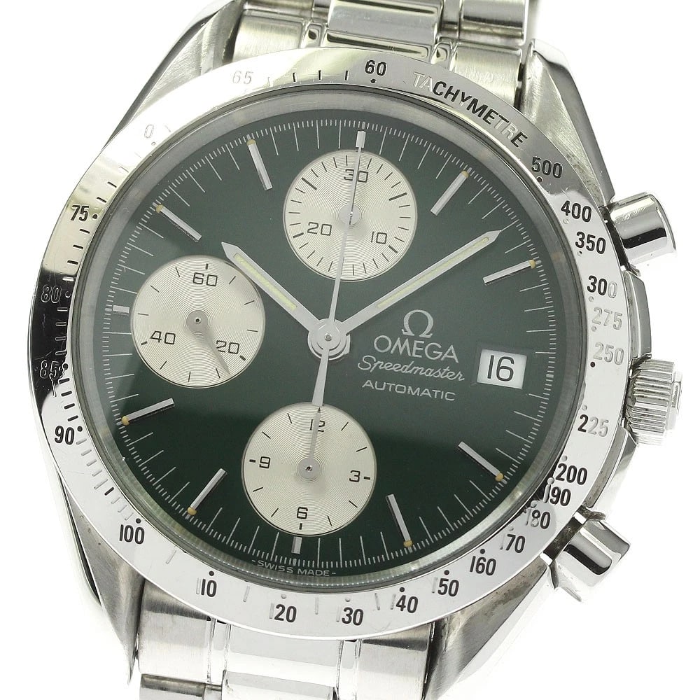 OMEGA SPEEDMASTER CHRONOGRAPH AUTOMATIC WATCH: OMEGA Speedmaster Chronograph Automatic Watch Brand: OMEGA Type/Style: Wristwatch Material: Band Material Stainless Steel, Case Material Stainless Steel / Stainless Steel Color: Band Color Silver, Dia