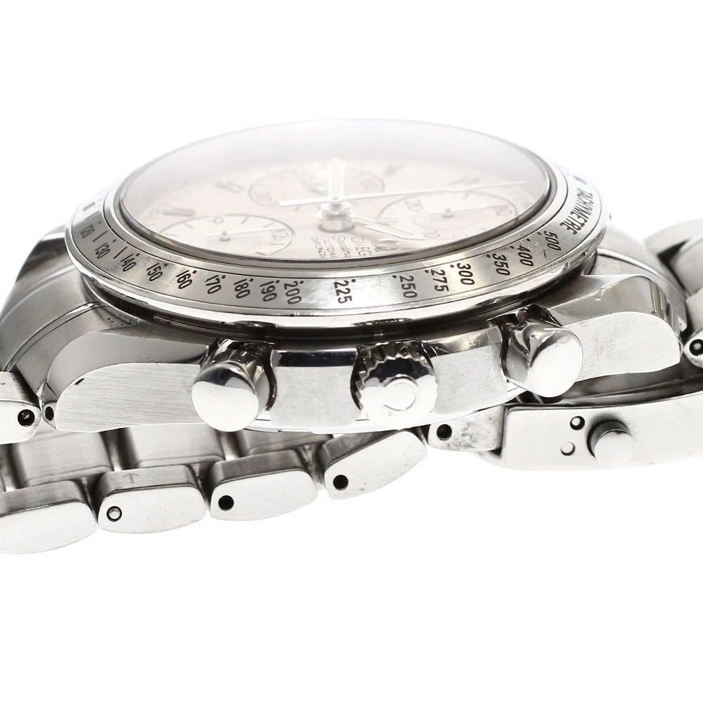 OMEGA SPEEDMASTER CHRONOGRAPH SILVER DIAL AUTOMATIC WATCH - 3
