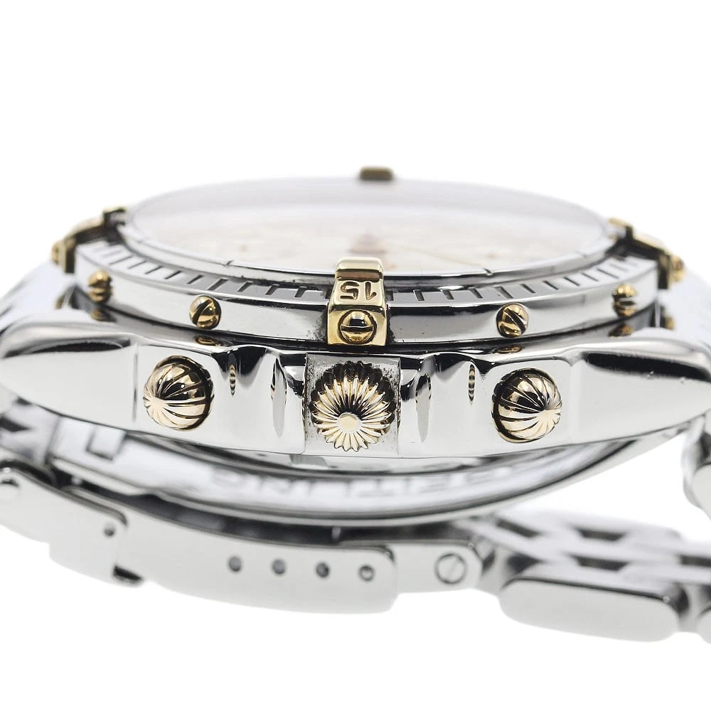 BREITLING CHRONOMAT CHRONOGRAPH WHITE AUTOMATIC WATCH - 3