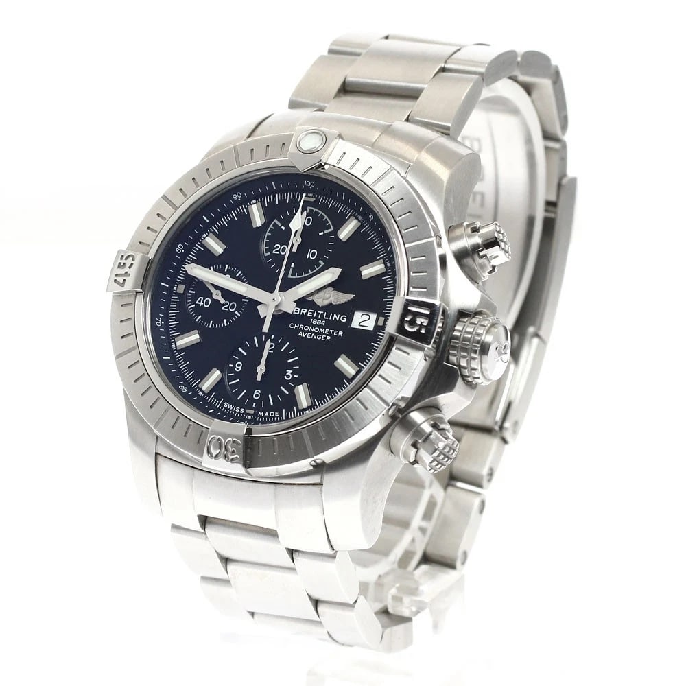 BREITLING AVENGER CHRONOGRAPH DATE AUTOMATIC WATCH - 2