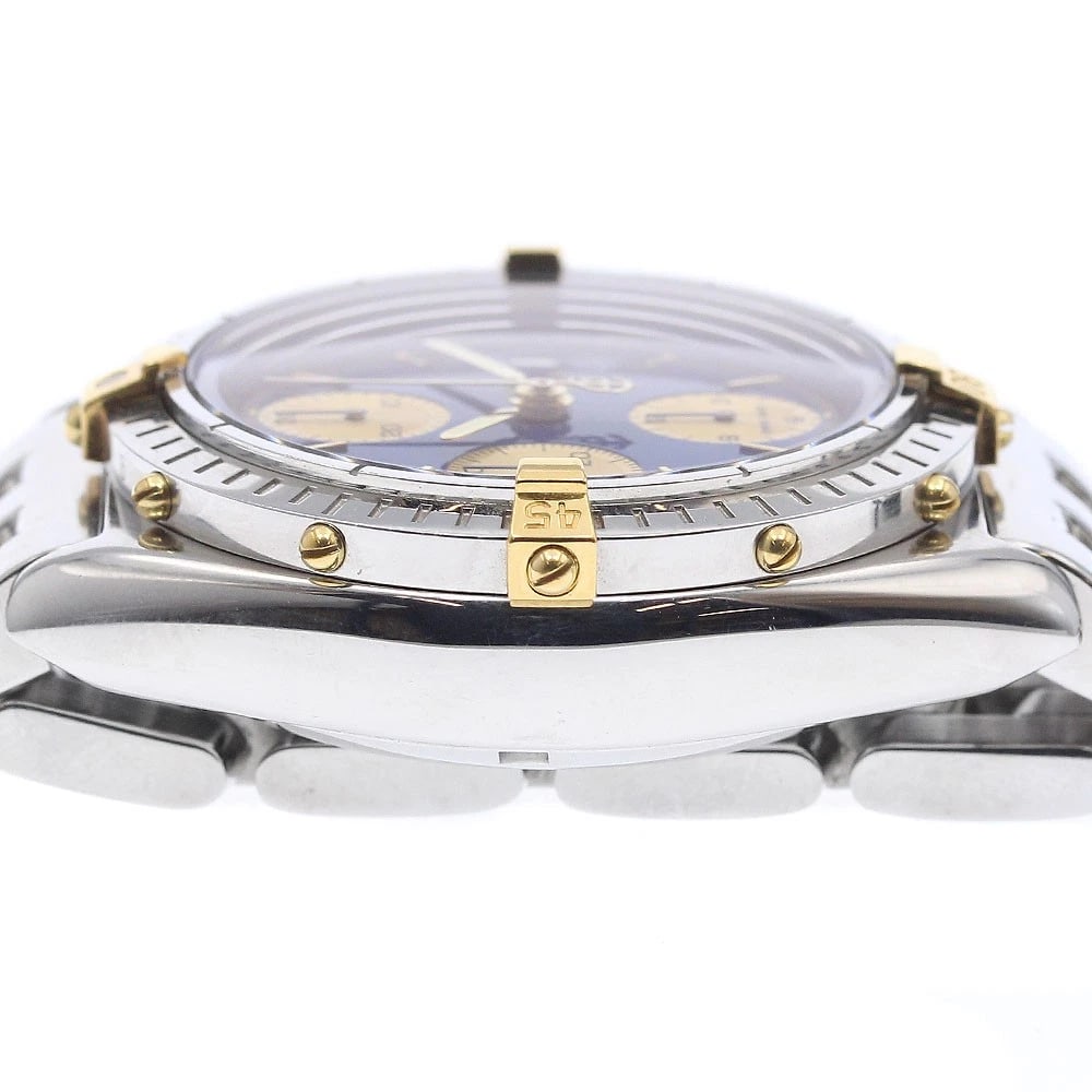 BREITLING CHRONOMAT DATE NAVY AUTOMATIC WATCH - 4