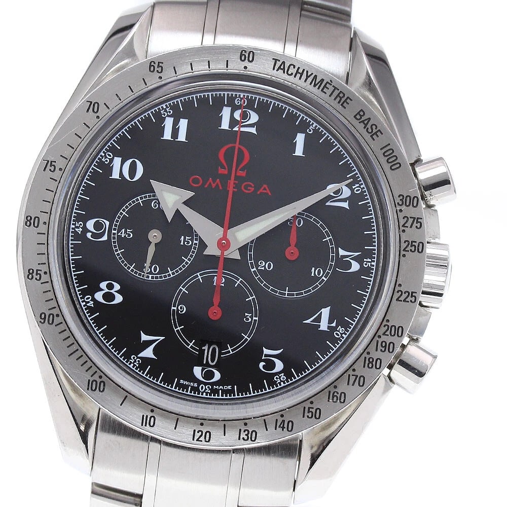 OMEGA SPEEDMASTER OLYMPIC COLLECTION BROAD ARROW AUTOMATIC MEN'S, WATCH: OMEGA Speedmaster Olympic Collection Broad Arrow Automatic Men's, Watch Brand: OMEGA Type/Style: Wristwatch Material: Band Material stainless steel, Case Material Stainless Steel / Stainless Steel Col