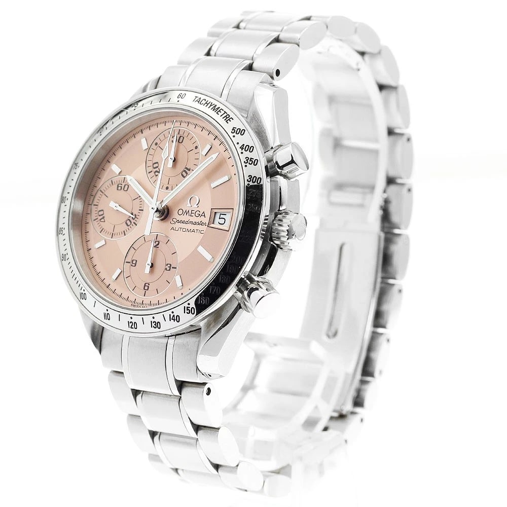 OMEGA SPEEDMASTER CHRONOGRAPH PINK AUTOMATIC WATCH - 2
