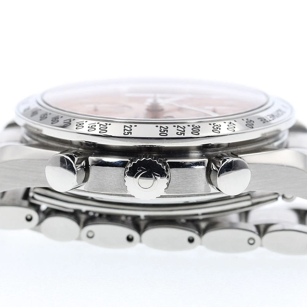 OMEGA SPEEDMASTER CHRONOGRAPH PINK AUTOMATIC WATCH - 4