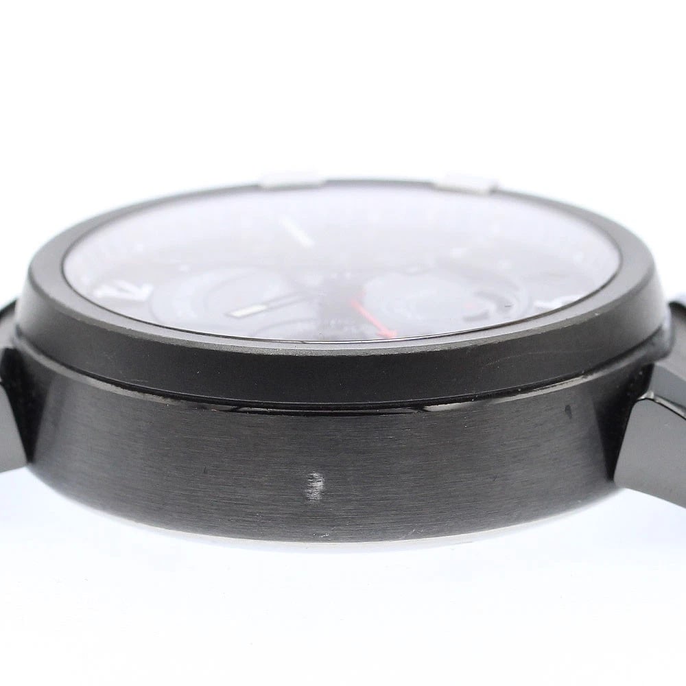 LOUIS VUITTON TAMBOUR EVOLUTION GMT AUTOMATIC WATCH - 4