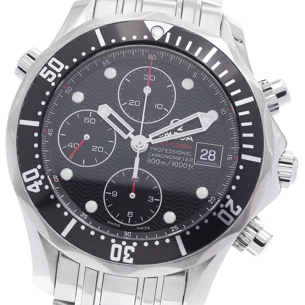 OMEGA SEAMASTER CHRONOGRAPH AUTOMATIC, WATCH: OMEGA Seamaster Chronograph Automatic, Watch Brand: OMEGA Type/Style: Wristwatch Material: Band Material Stainless Steel, Case Material stainless Steel /stainless steel Color: Band Color Silver, Dial
