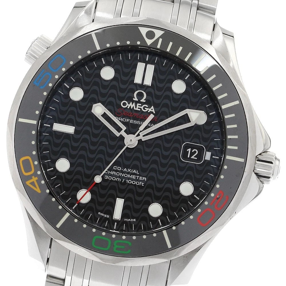 OMEGA SEAMASTER300 RIO OLYMPICS AUTOMATIC MEN'S, WATCH: OMEGA Seamaster300 Rio Olympics Automatic Men's, Watch Brand: OMEGA Type/Style: Wristwatch Material: Band Material Stainless Steel, Case Material Stainless Steel / Stainless Steel Color: Band Color Si