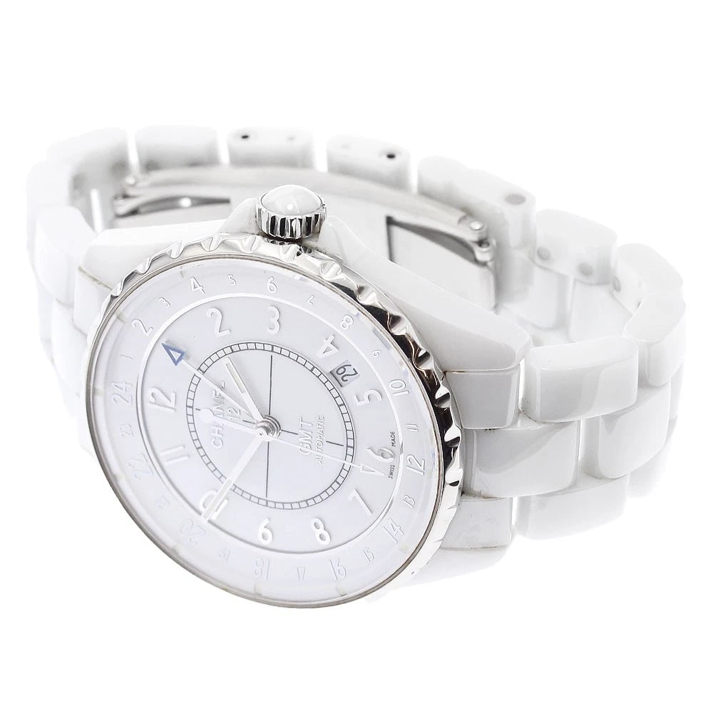 CHANEL J12 WHITE DIAL AUTOMATIC WATCH - 2