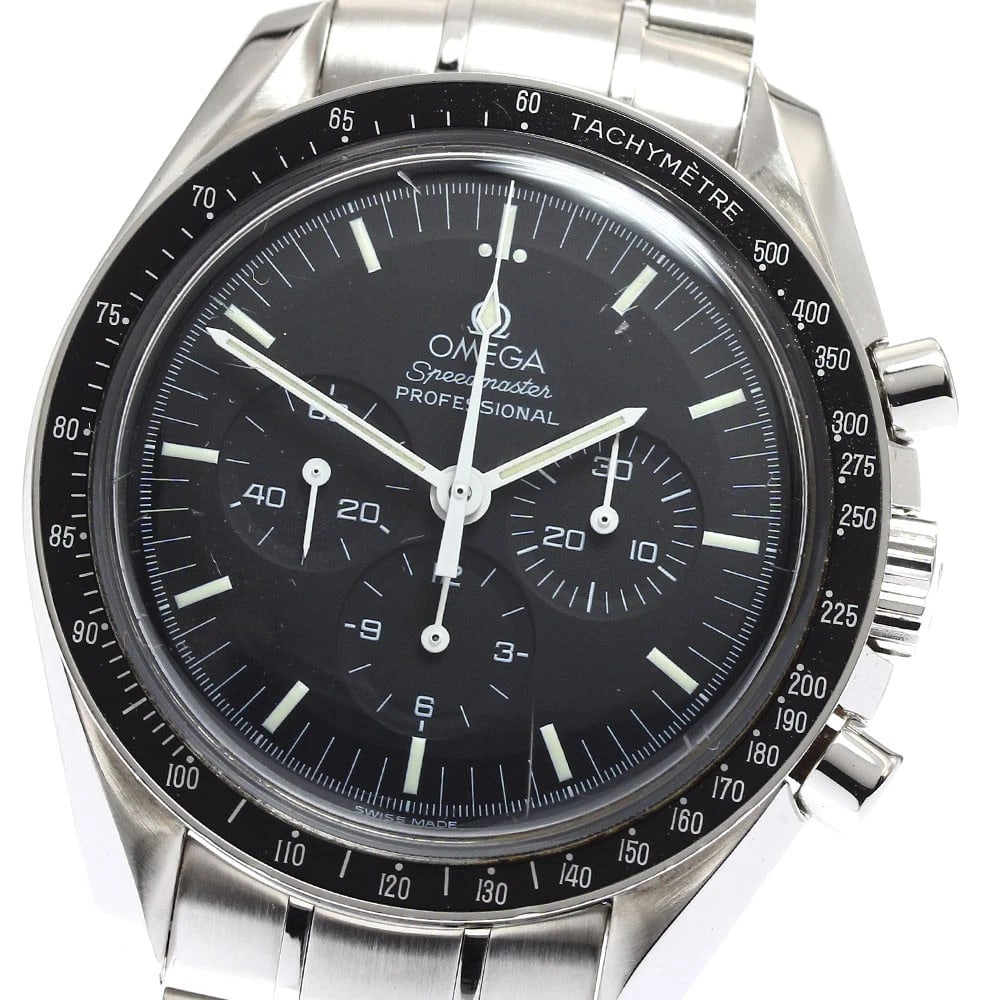 OMEGA SPEEDMASTER PROFESSIONAL CHRONOGRAPH HAND WINDING MEN'S, WATCH: OMEGA Speedmaster Professional Chronograph Hand Winding Men's, Watch Brand: OMEGA Type/Style: Wristwatch Material: Band Material Stainless Steel, Case Material Stainless Steel / Stainless Steel
