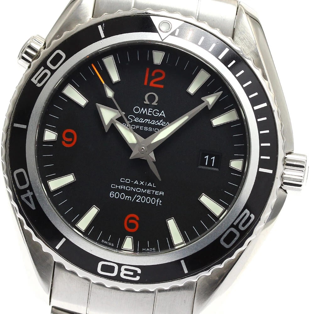 OMEGA SEAMASTER PLANET OCEAN COAXIAL AUTOMATIC WATCH: OMEGA Seamaster Planet Ocean Coaxial Automatic Watch Brand: OMEGA Type/Style: Wristwatch Material: Band Material Stainless Steel, Case Material Stainless Steel / Stainless Steel Color: Band Color