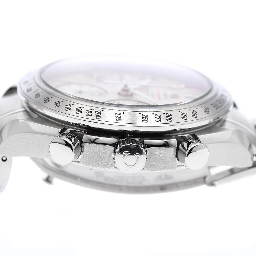 OMEGA SPEEDMASTER DATE CHRONOGRAPH SILVER DIAL AUTOMATIC WATCH - 3