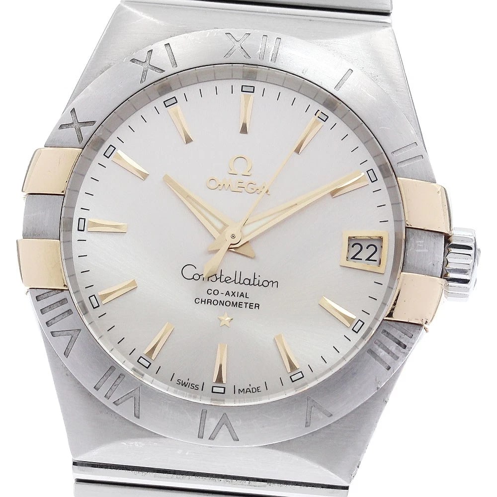OMEGA CONSTELLATION COAXIAL AUTOMATIC WATCH: OMEGA Constellation Coaxial Automatic Watch Brand: OMEGA Type/Style: Wristwatch Material: Band Material Stainless Steel, Case Material Stainless Steel / Stainless Steel Color: Band Color Silver, Dial