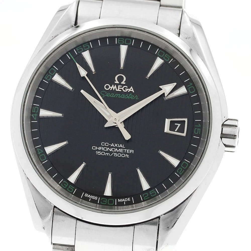 OMEGA SEAMASTER AQUA TERRA AUTOMATIC WATCH: OMEGA Seamaster Aqua Terra Automatic Watch Brand: OMEGA Type/Style: Wristwatch Material: Band Material Stainless Steel, Case Material Stainless Steel / Stainless Steel Color: Band Color Silver, Dial