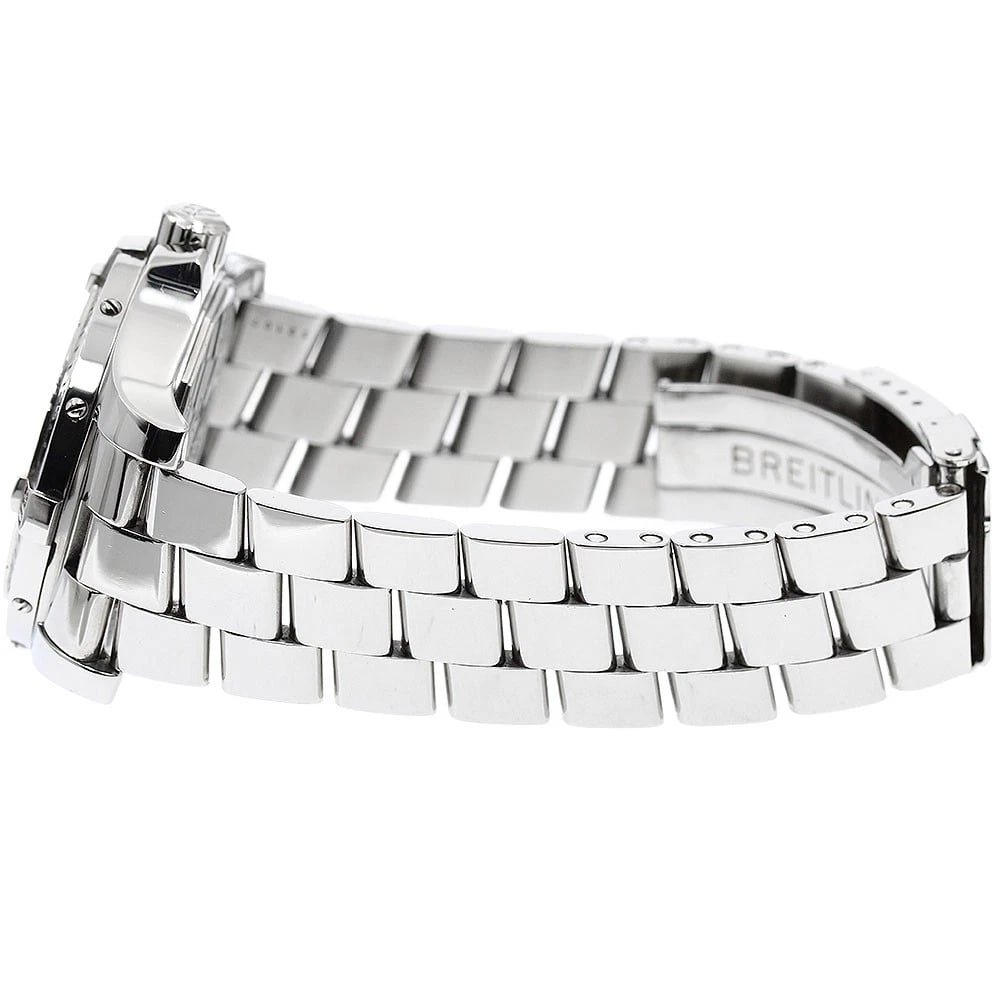 BREITLING COLT DATE SILVER DIAL AUTOMATIC WATCH - 3