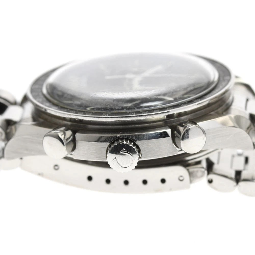 OMEGA SPEEDMASTER CHRONOGRAPH BLACK AUTOMATIC WATCH - 3