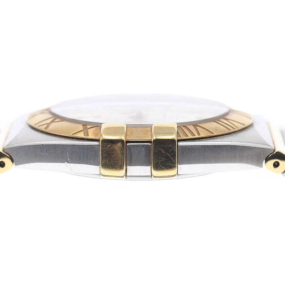 OMEGA CONSTELLATION DOUBLE EAGLE SILVER DIAL QUARTZ WATCH - 5