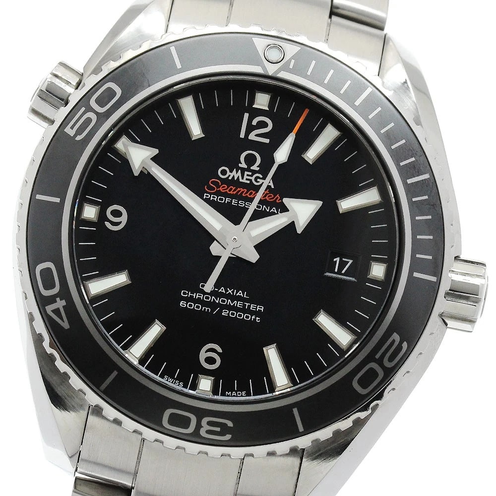 OMEGA SEAMASTER PLANET OCEAN AUTOMATIC WATCH: OMEGA Seamaster Planet Ocean Automatic Watch Brand: OMEGA Type/Style: Wristwatch Material: Band Material Stainless Steel, Case Material Stainless Steel / Stainless Steel Color: Band Color Silver,