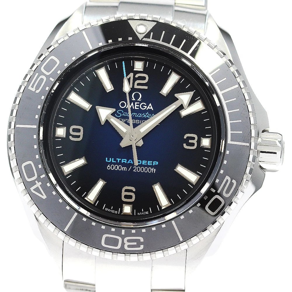 OMEGA SEAMASTER PLANET OCEAN AUTOMATIC WATCH: OMEGA Seamaster Planet Ocean Automatic Watch Brand: OMEGA Type/Style: Wristwatch Material: Band Material Stainless Steel, Case Material Stainless Steel / Stainless Steel Color: Band Color Silver,