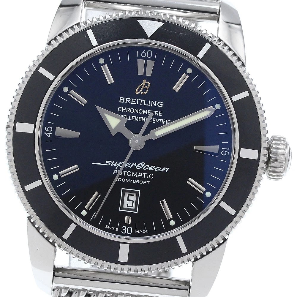 BREITLING SUPEROCEAN HERITAGE DATE AUTOMATIC WATCH (1 of 5)