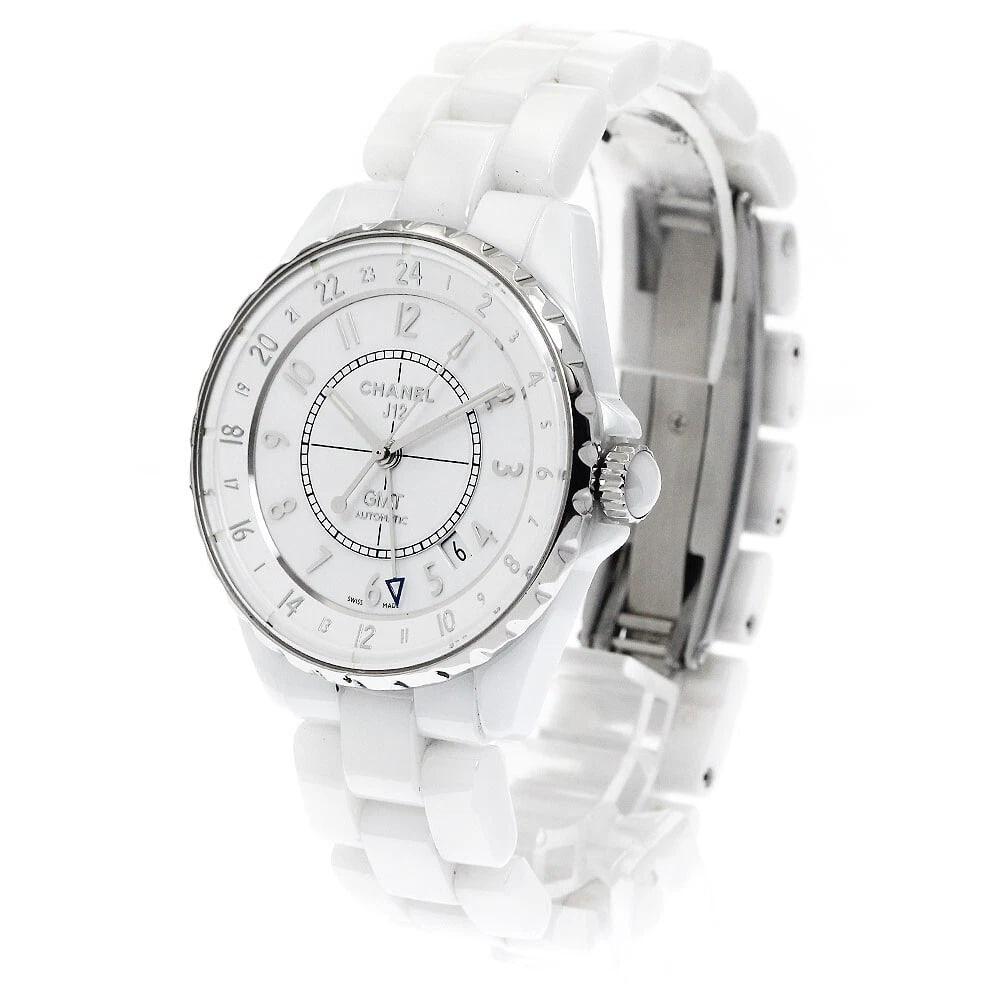 CHANEL J12 WHITE DIAL AUTOMATIC WATCH - 2