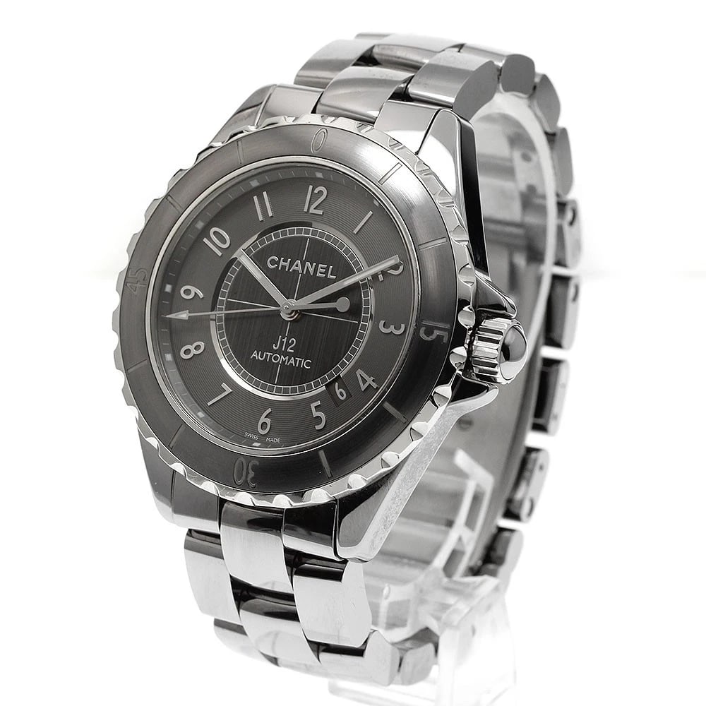 CHANEL CHROMATIC DATE GRAY DIAL AUTOMATIC WATCH - 2
