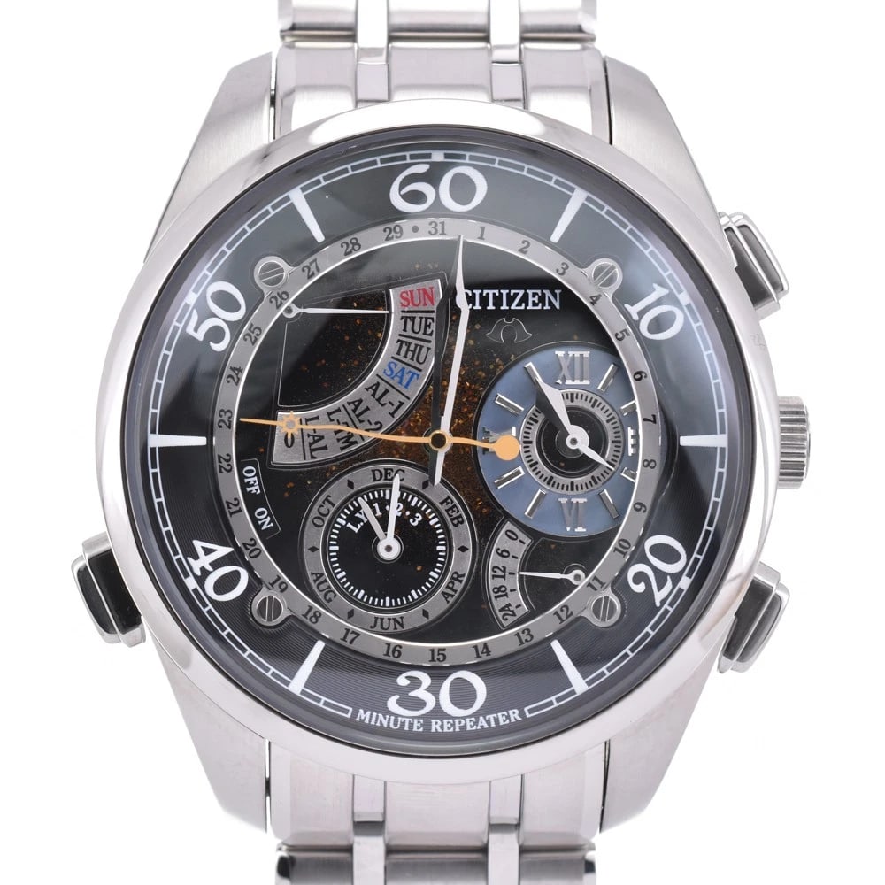 CITIZEN CAMPANOLA PERPETUAL CALENDAR QUARTZ MEN'S WATCH (1 of 5)
