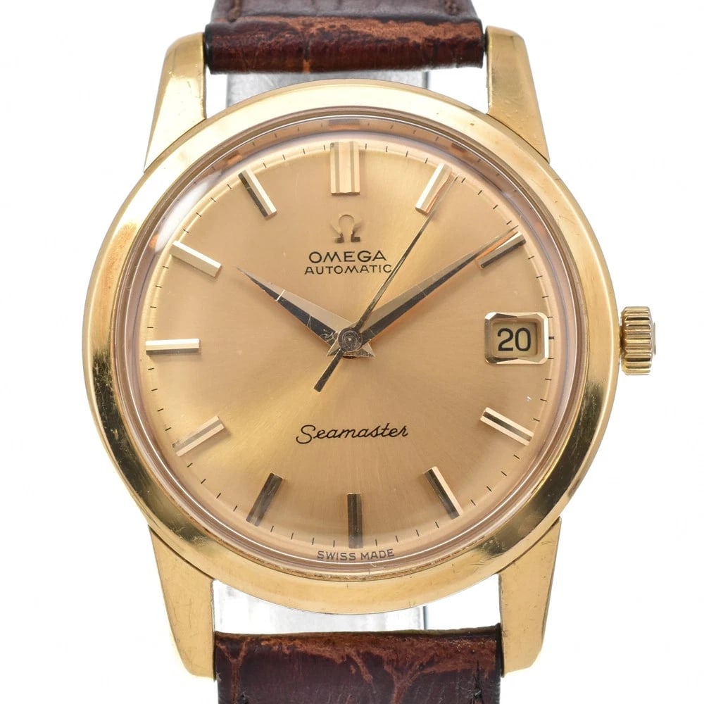 OMEGA SEAMASTER K18YG AUTOMATIC MEN'S WATCH (1 of 5)