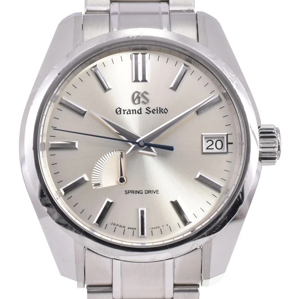 SEIKO GRAND POWER RESERVE DATE SPRING DRIVE MEN'S WATCH: SEIKO Grand Power reserve date Spring drive Men's Watch Brand: SEIKO Type/Style: Wristwatch Material: Band Material Stainless Steel, Case Material Stainless Steel Color: Band Color Silver, Dial Color