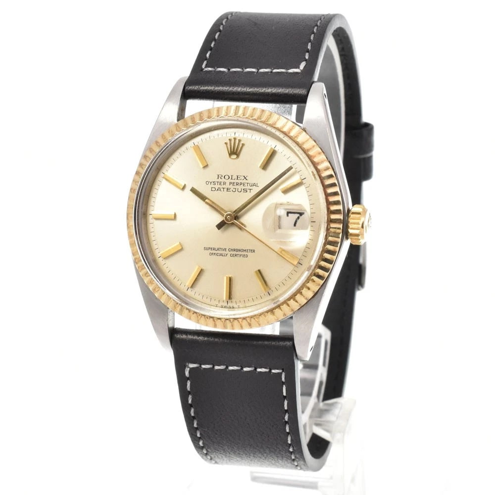 ROLEX DATEJUST SILVER DIAL AUTOMATIC MEN'S WATCH - 2