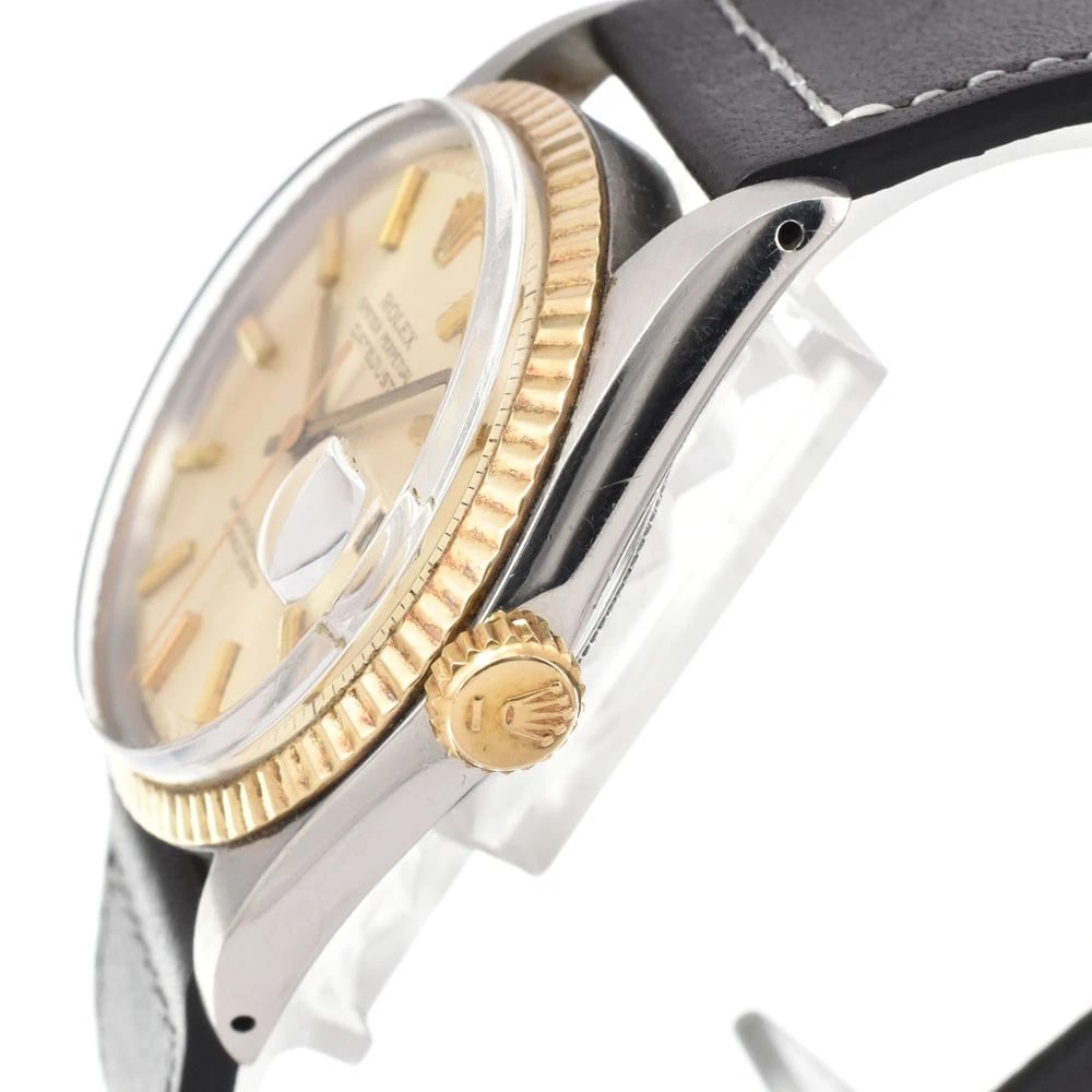 ROLEX DATEJUST SILVER DIAL AUTOMATIC MEN'S WATCH - 3