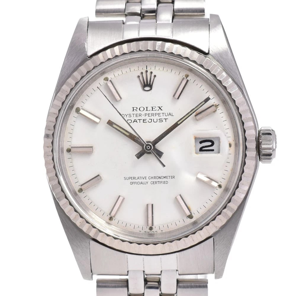 ROLEX DATEJUST BRACELET MEN'S WATCH: ROLEX DATEJUST Bracelet Men's Watch Brand: ROLEX Type/Style: Wristwatch Material: Band Material Stainless Steel, Case Material Stainless Steel Color: Band Color Silver, Dial Color white, Case Color