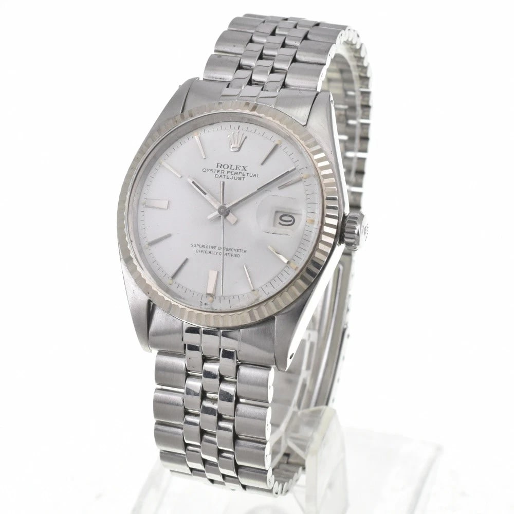 ROLEX DATEJUST WHITE DIAL AUTOMATIC MEN'S WATCH - 2