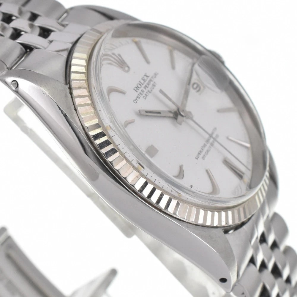 ROLEX DATEJUST WHITE DIAL AUTOMATIC MEN'S WATCH - 4