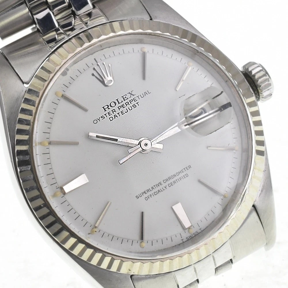 ROLEX DATEJUST WHITE DIAL AUTOMATIC MEN'S WATCH - 5