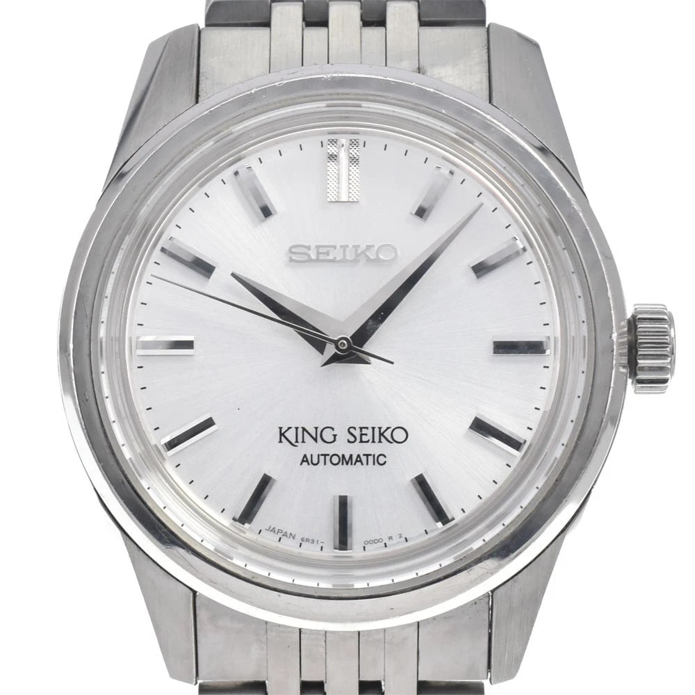SEIKO KS KING SEIKO SILVER DIAL AUTOMATIC MEN'S WATCH: SEIKO KS King Seiko Silver Dial Automatic Men's Watch Brand: SEIKO Type/Style: Wristwatch Material: Band Material Stainless Steel, Case Material Stainless Steel Color: Band Color Silver, Dial Color