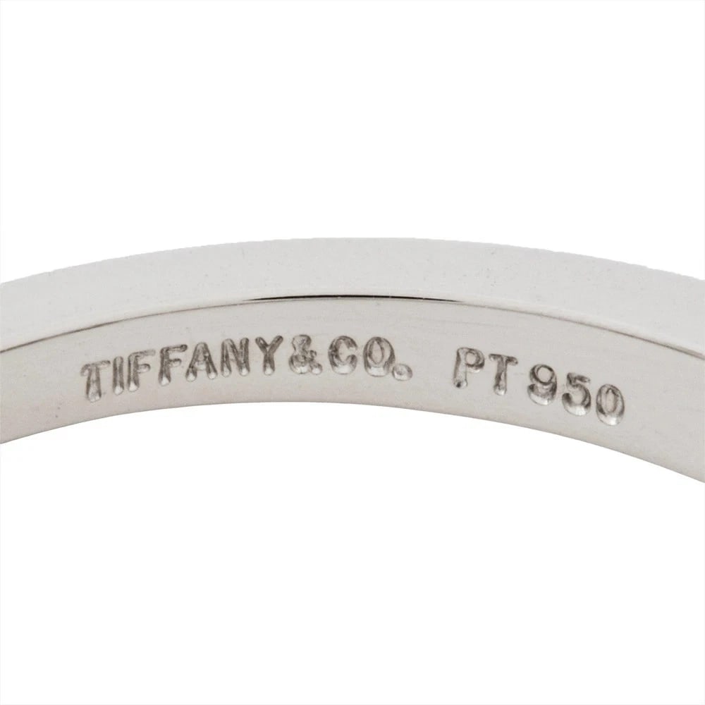 TIFFANY DIAMOND RING PT950 - 4