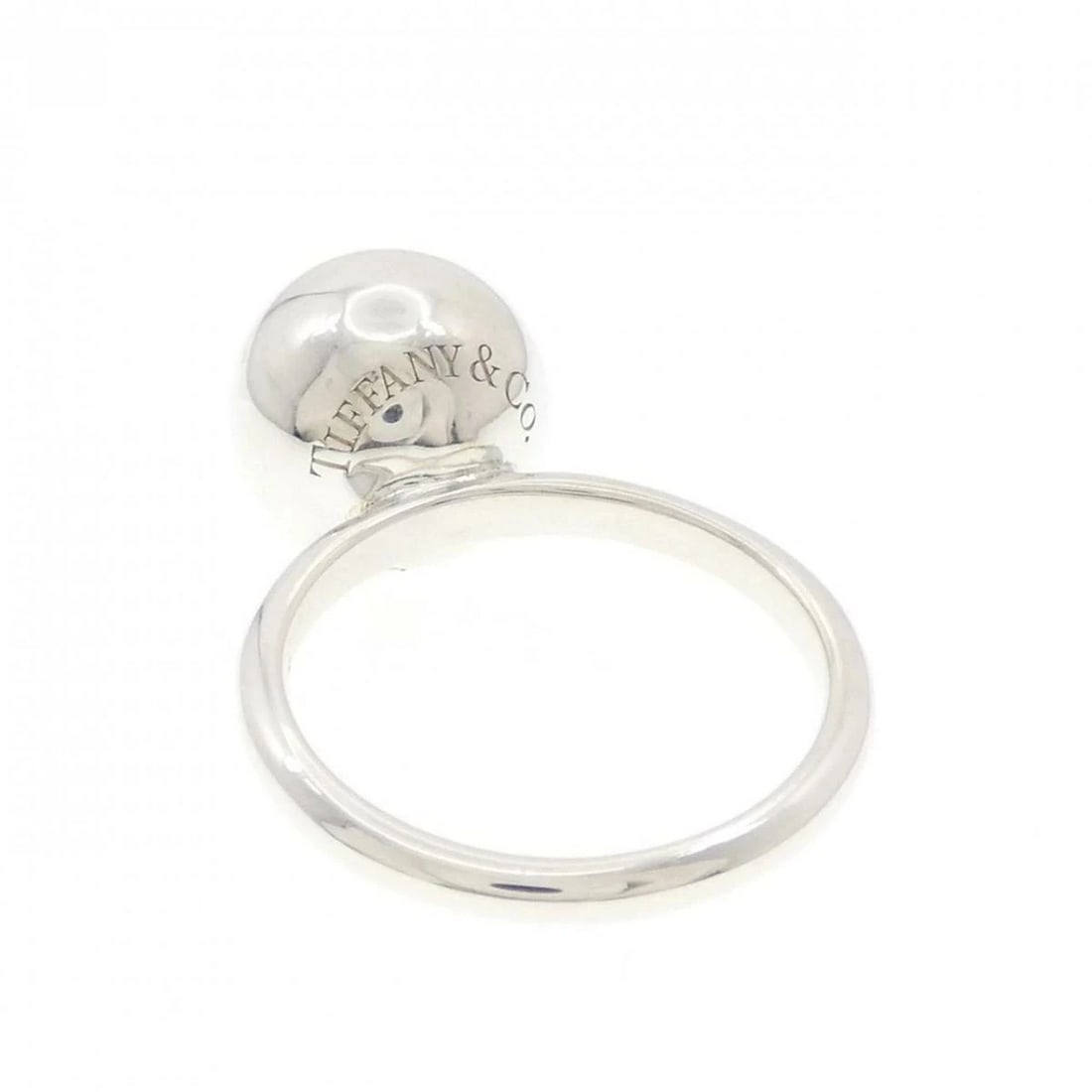 TIFFANY SILVER BALL RING 925 SILVER - 2