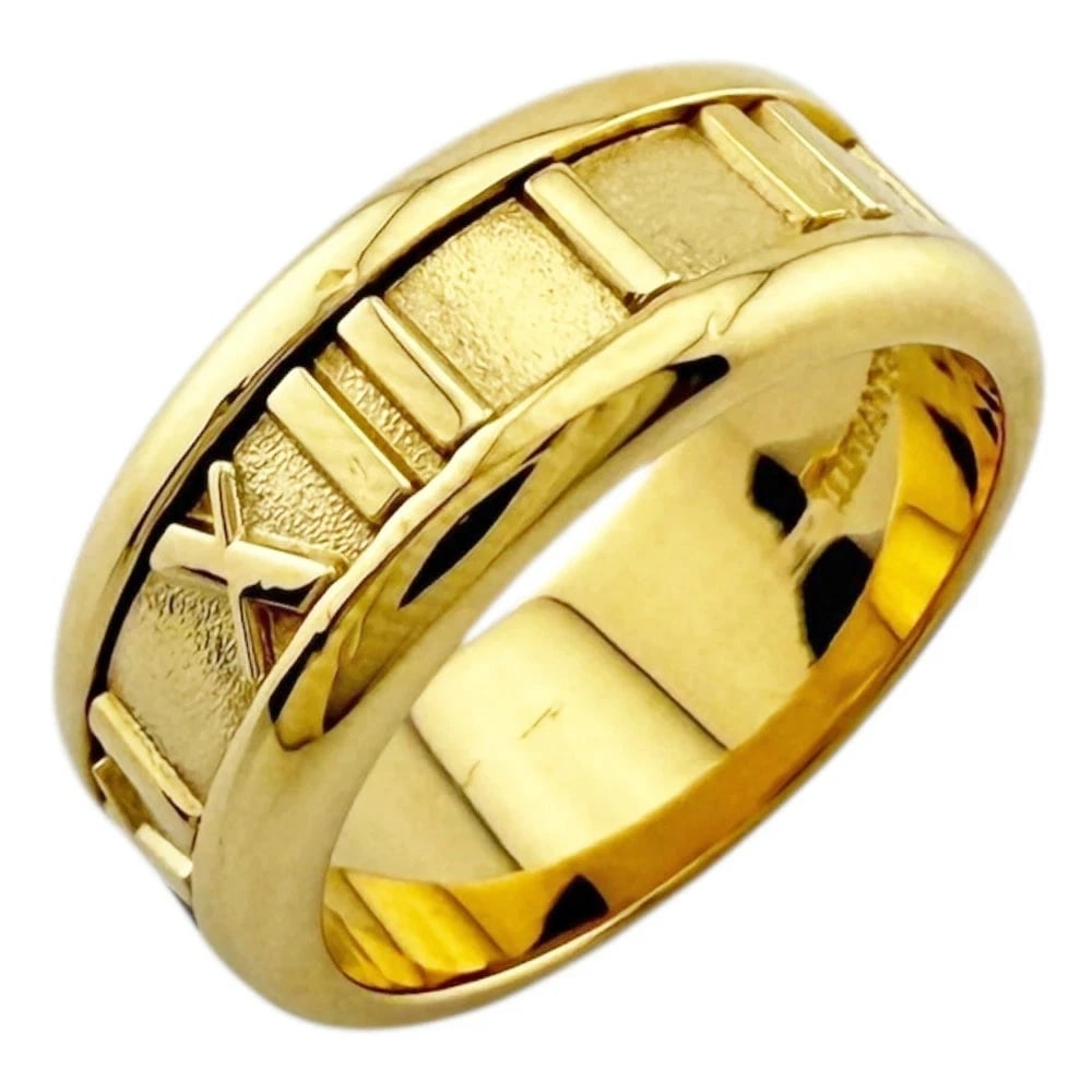 TIFFANY ATLAS RING 18K YG (1 of 4)