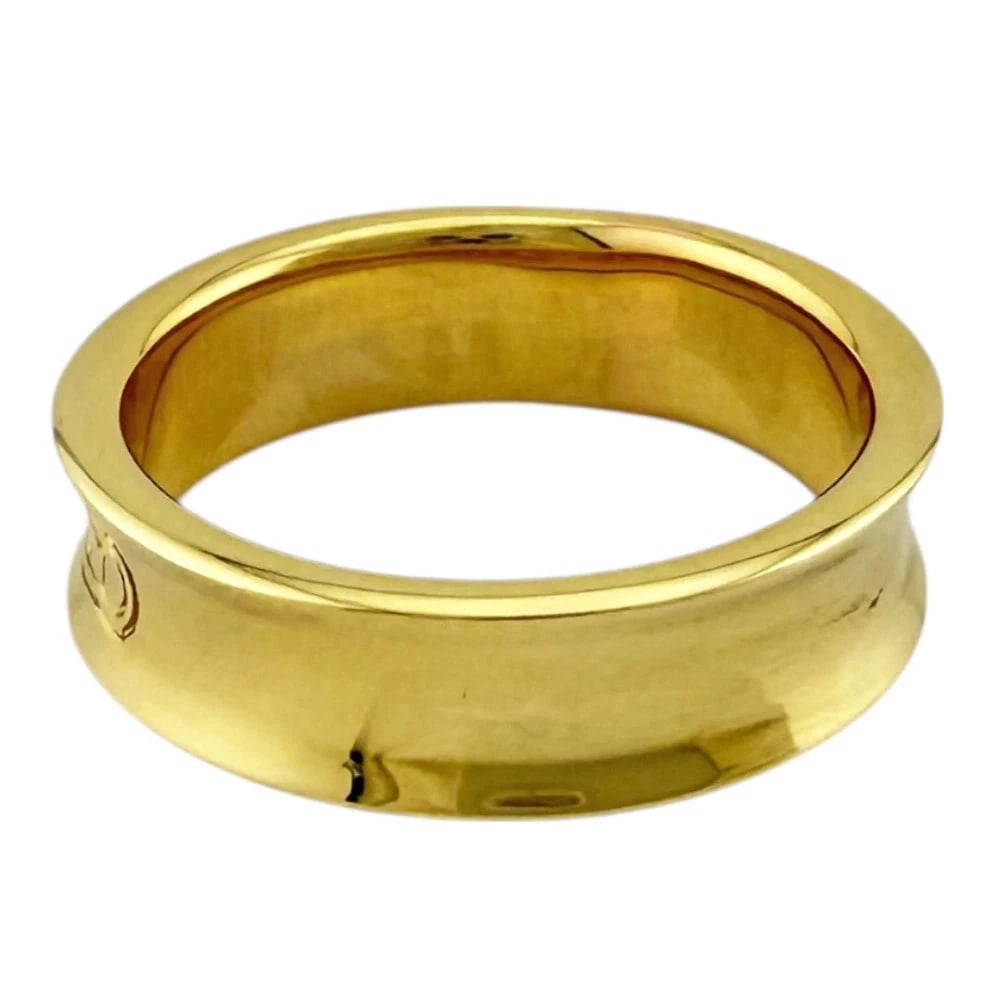 TIFFANY NARROW RING K18Y GOLD: Tiffany Narrow Ring K18Y Gold Brand: Tiffany & Co. Type/Style: Ring Material: K18 Yellow Gold, Color: YELLOW GOLD Size: US7.25 Accessories: None Accessories Notice: When purchasing pre-own