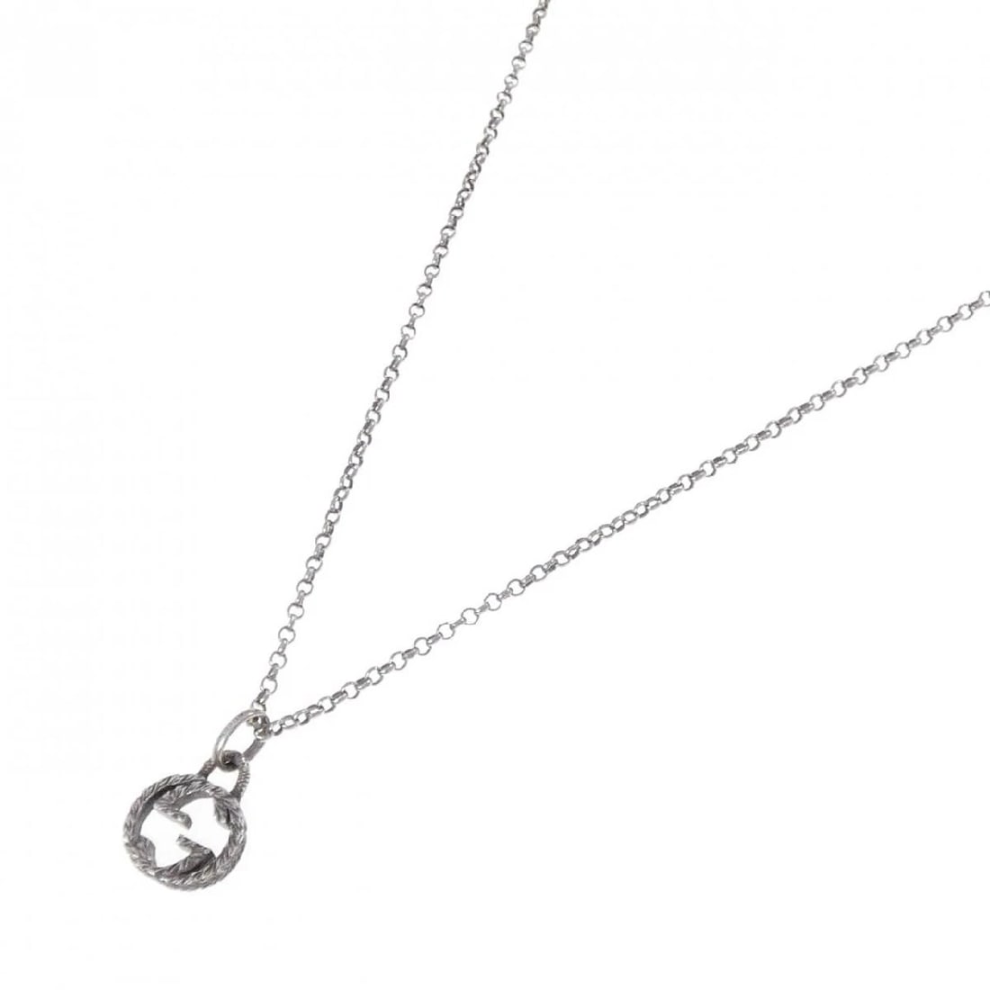 GUCCI INTERLOCKING G NECKLACE 925 SILVER - 2