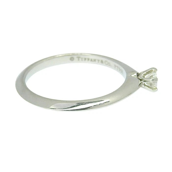 TIFFANY SOLITAIRE DIAMOND RING PT950 - 2