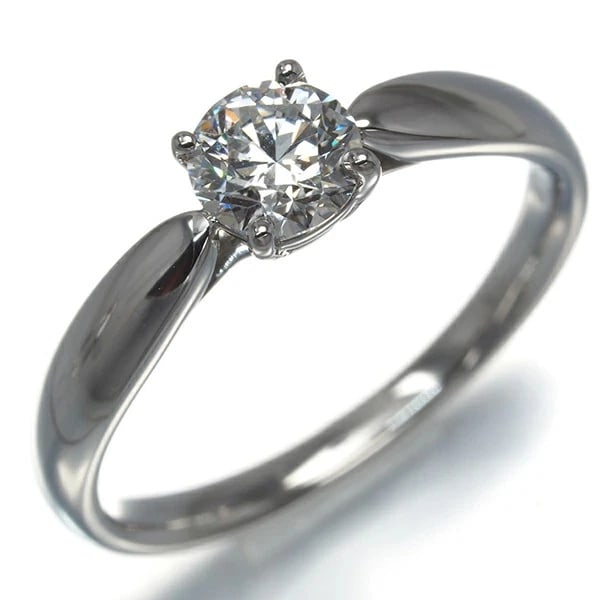 TIFFANY & CO. DIAMOND RING PT950 HARMONY SOLITAIRE (1 of 2)
