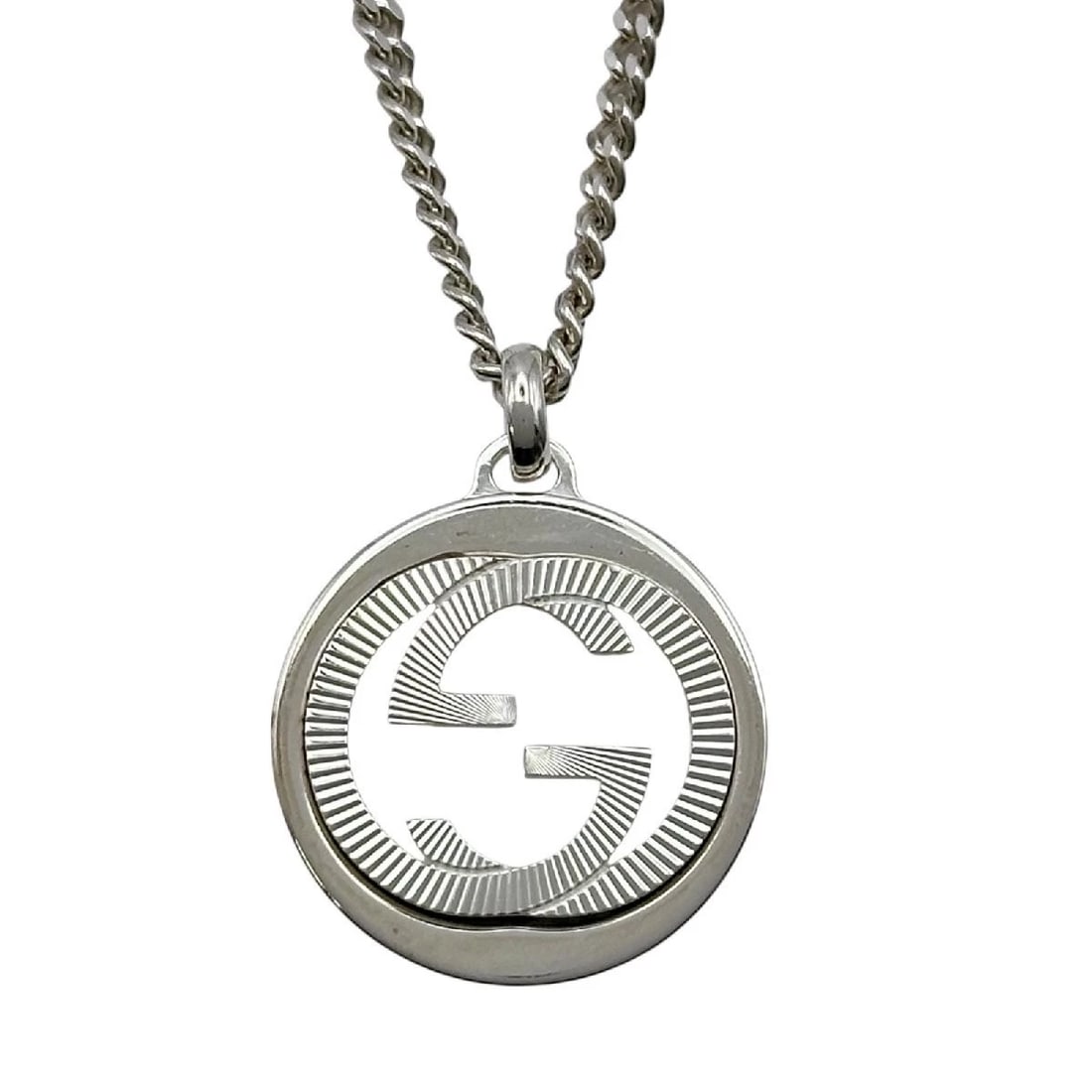 GUCCI INTERLOCKING G NECKLACE SILVER 925 - 2