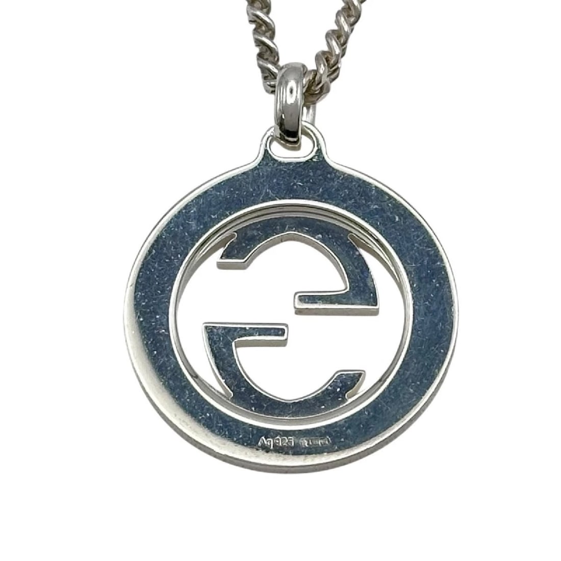 GUCCI INTERLOCKING G NECKLACE SILVER 925 - 3