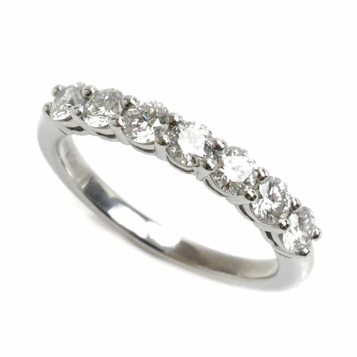 TIFFANY&CO. DIAMOND RING PT950 PLATINUM: Tiffany&Co. Diamond Ring Pt950 Platinum Brand: Tiffany & Co. Type/Style: Ring Material: Pt950, Main Stone/Creation Natural Color: SILVER Size: US5 Accessories: None Accessories Notice: Whe